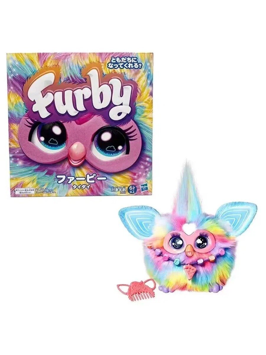 Плюшевая интерактивная игрушка Tie Dye: более 600 реакций, поёт и танцует