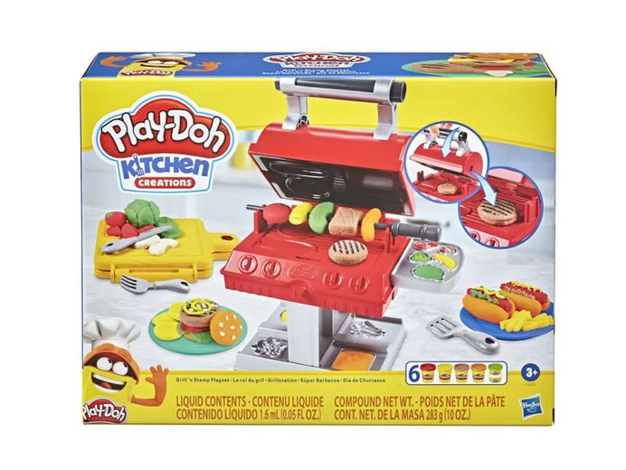 Play-Doh от Hasbro. Игровой набор для лепки Гриль, Барбекю