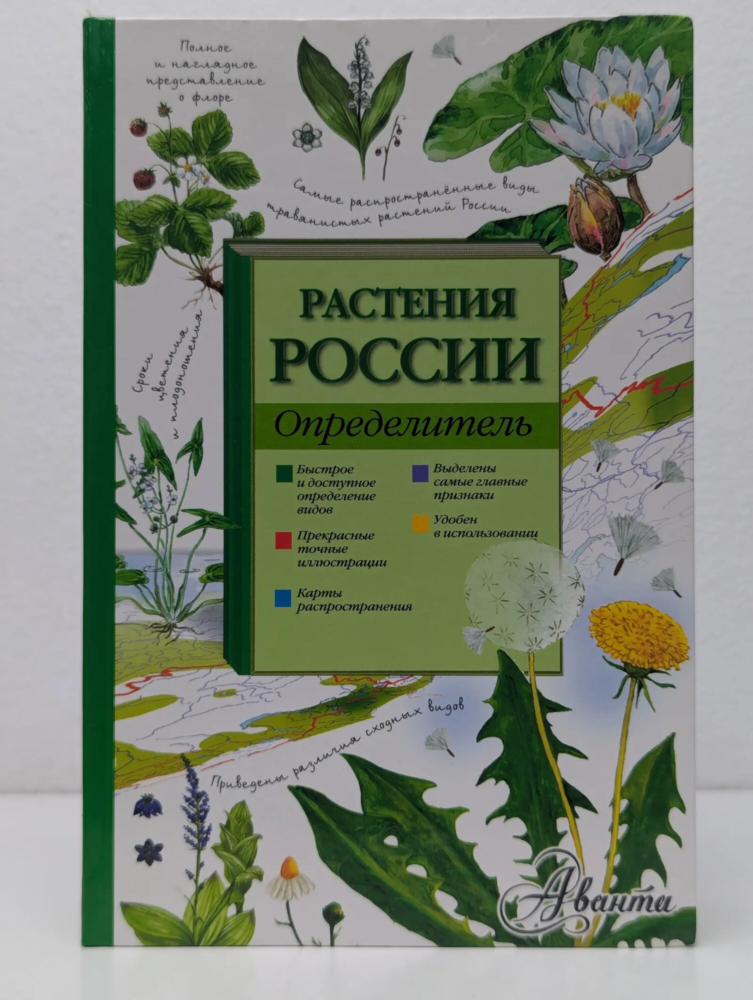 Наглядный определитель. Растения России. Определитель Пескова Ирина Михайловна 2015