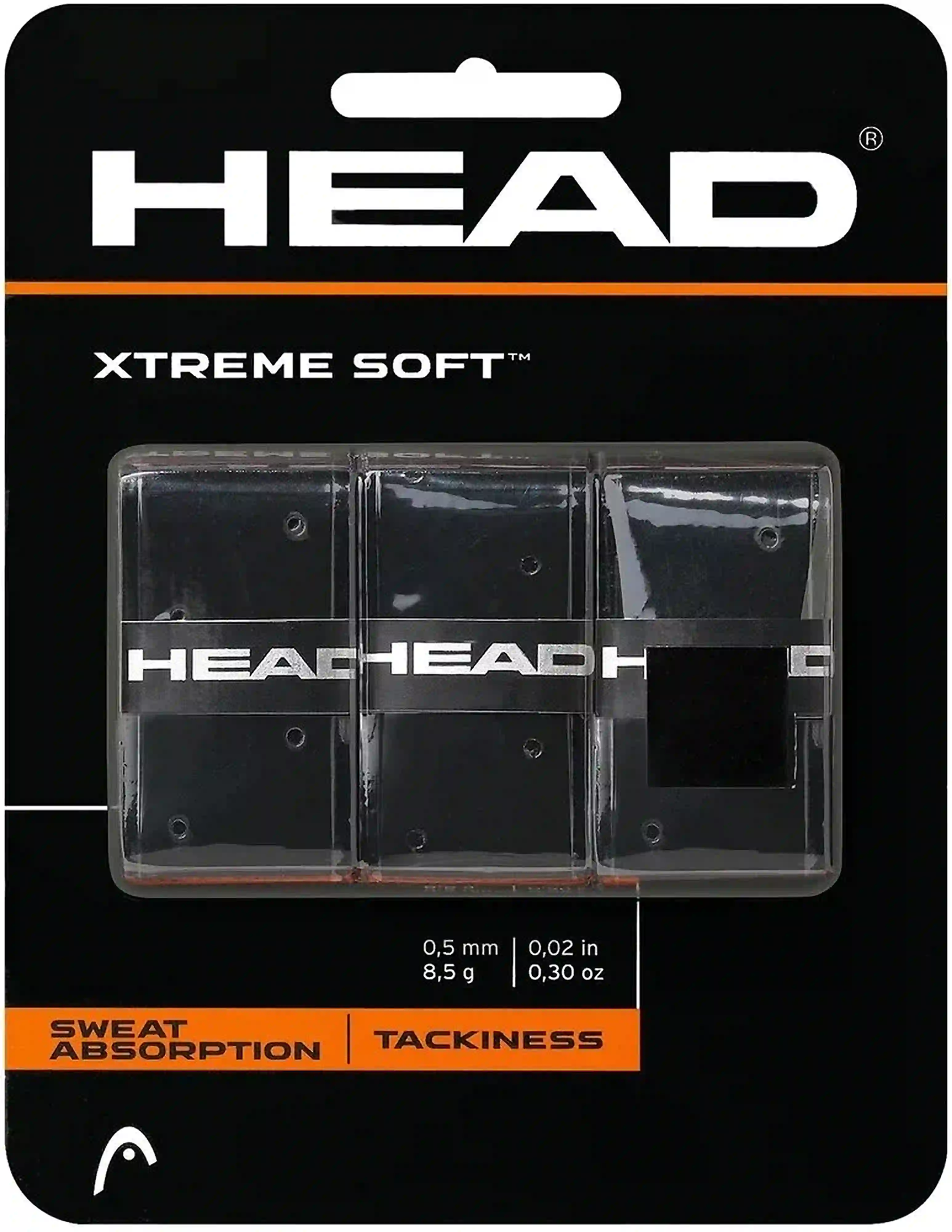 Намотка для теннисной ракетки HEAD Xtreme Soft, 0,5 мм, 8,5 г — фото 1