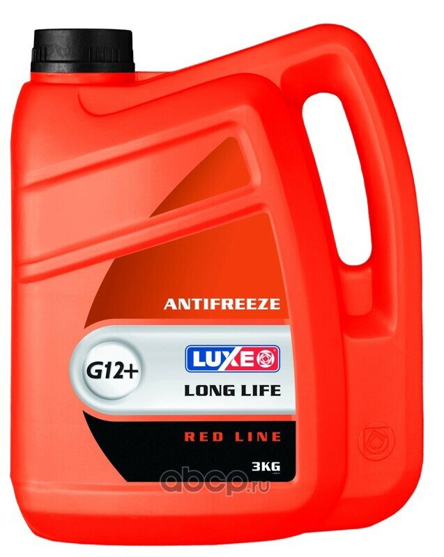 Антифриз LUXE Long Life G12+ (3кг) красный 641
