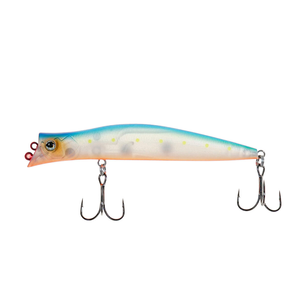 Воблер Strike Pro Darter-R Queen 100F плавающий 100мм 10,5гр до 0,2м цвет S056C (Blue Mat Transparent Milk) (JL-191F#S056C)