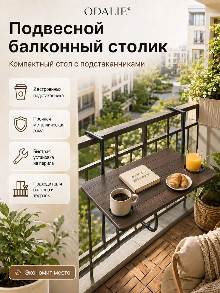 Садовый стол, Металл 60х40