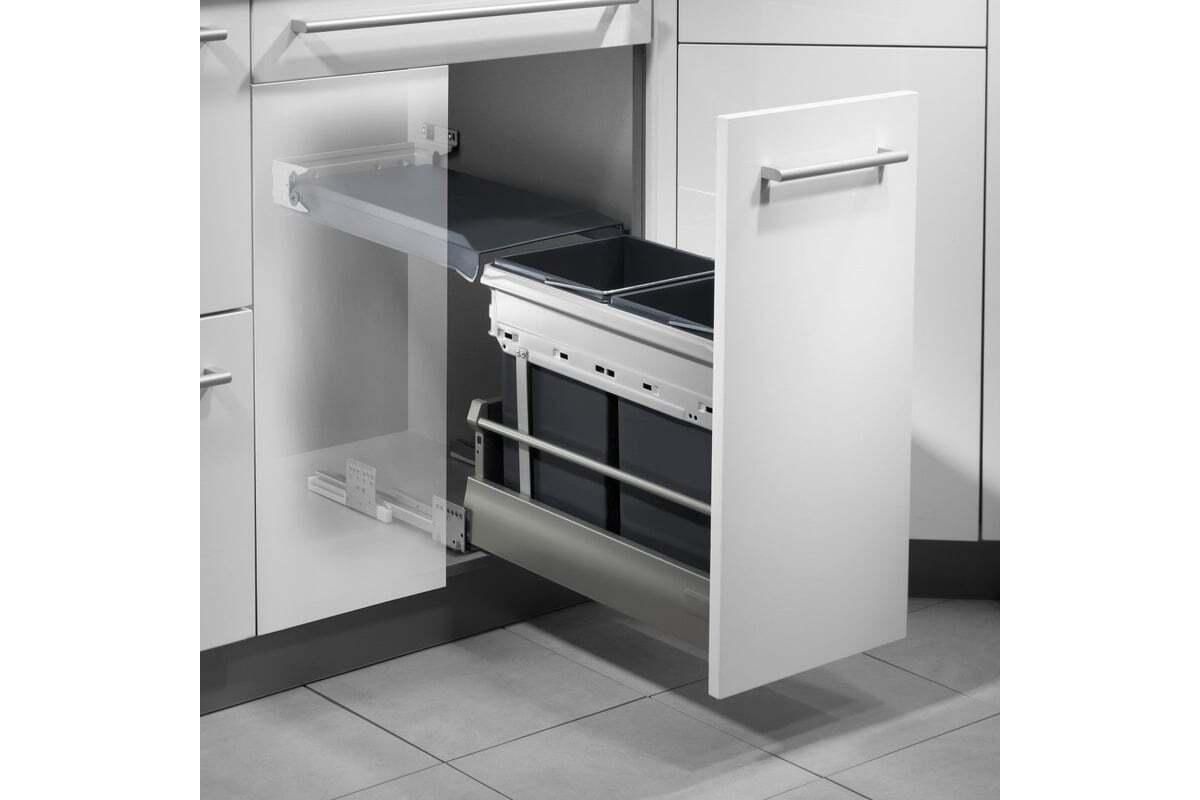 Комплект контейнеров Tandem 30 см, 2x15 л Hailo
