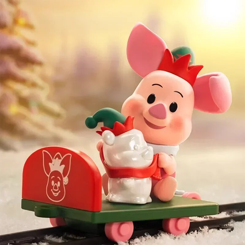 POP MART Disney Винни-Пух Pal in the Snow, Розовый