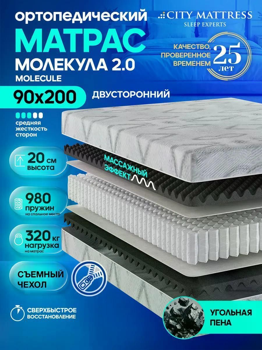 Матрас CITY Mattress Molecule90
