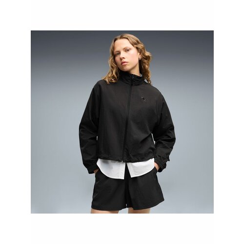 фото Олимпийка puma pumatech sense relaxed woven jacket, размер xl, , черный