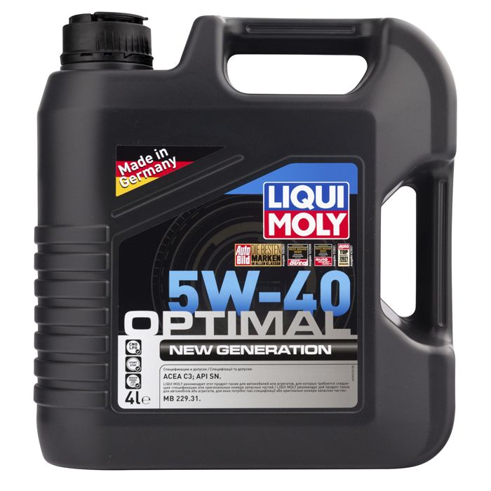 Синтетическое моторное масло Liqui Moly Optimal NG 5W-40, 4л