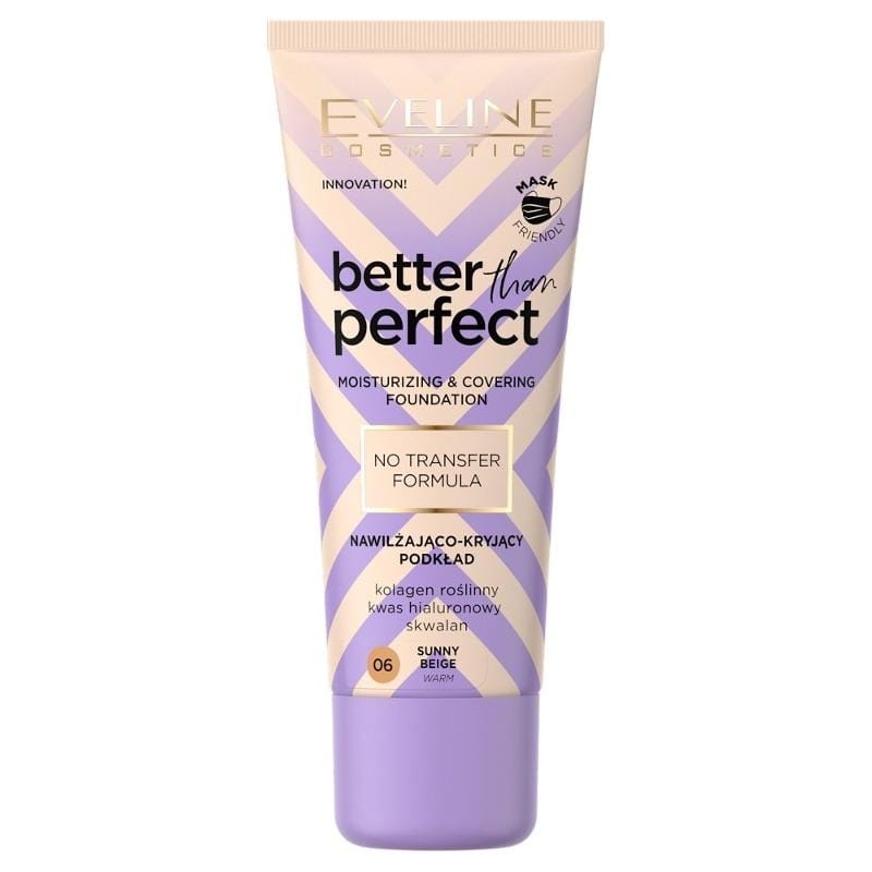 Тональный крем Eveline Cosmetics Better Than Perfect, № 06 sunny beige, 30 мл