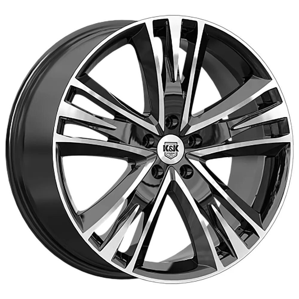 Колесный диск K&K Атлас 8.5x20 5x127 ET45 D71.6 Алмаз черный