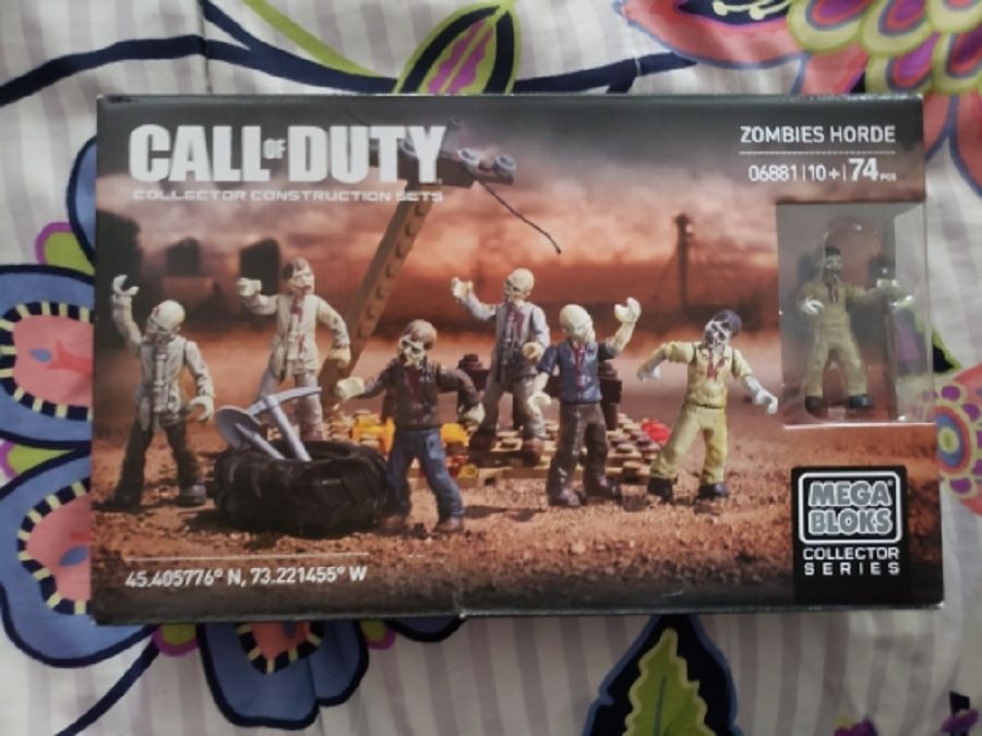 Mega Bloks Construx Call of Duty CNC70 Мобильность зомби