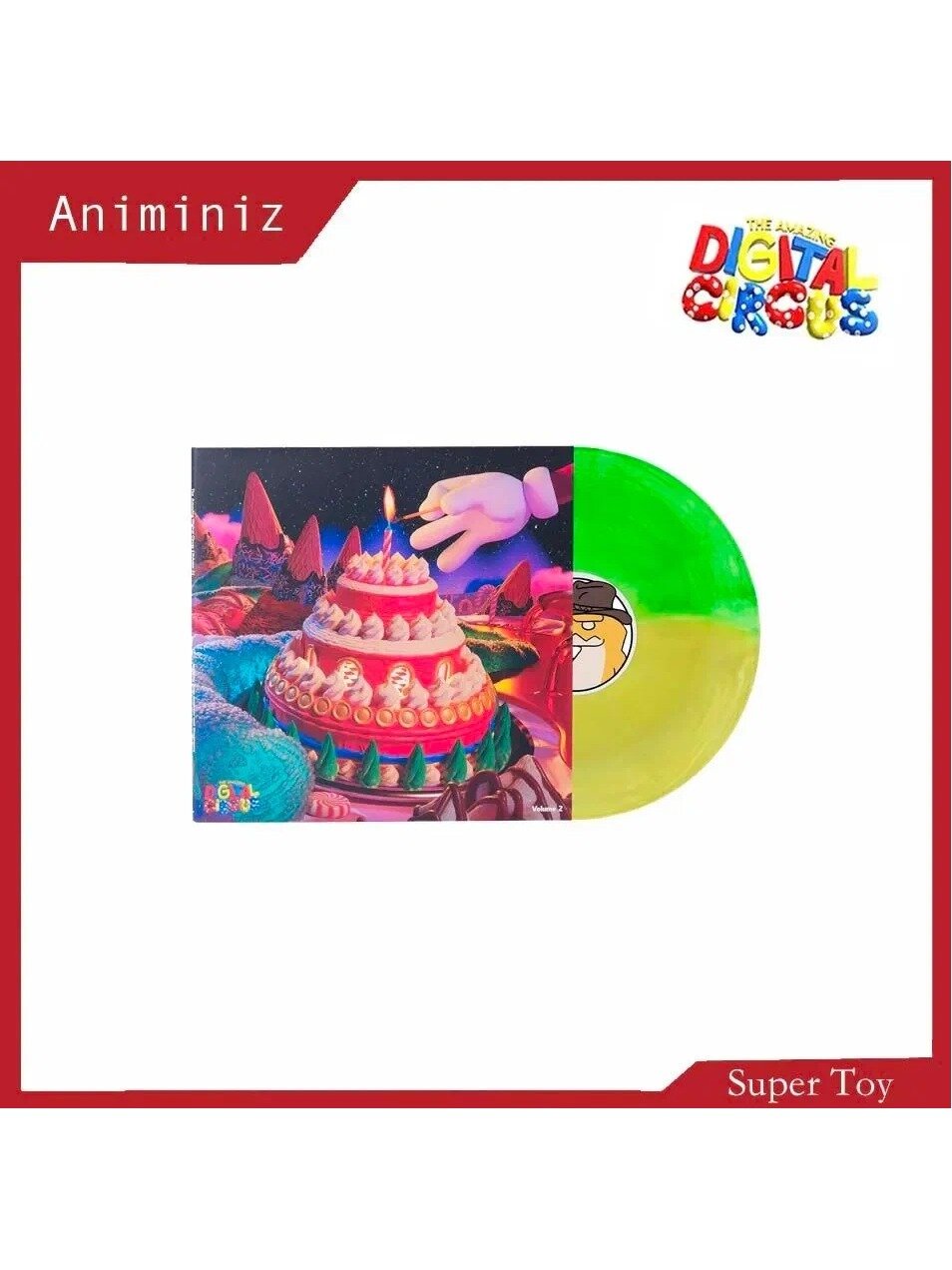 100% Original Animiniz & The Amazing Digital Circus, Виниловая пластинка