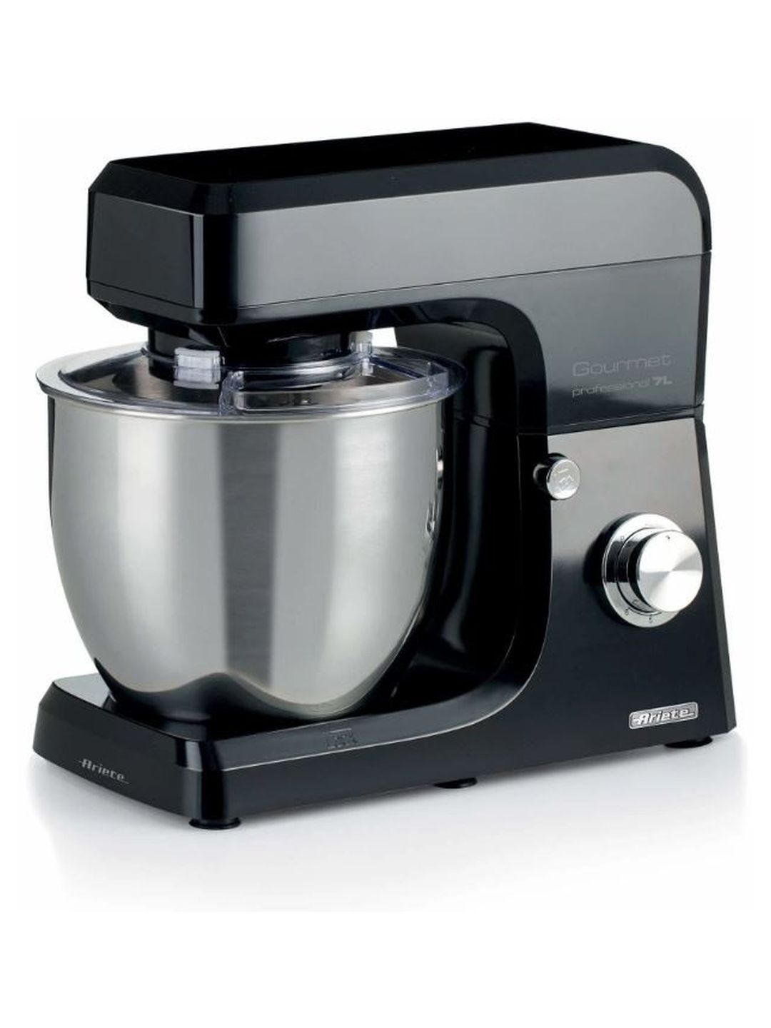 Ariete Планетарный миксер Gourmet Professional, черный, 7 л, 6 скоростей, 3 насадки (00C159802AR0)