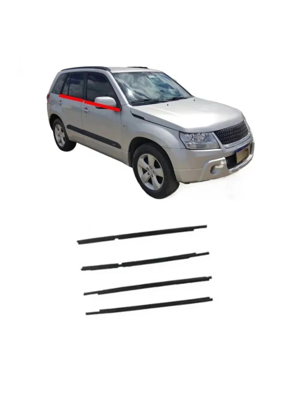 Уплотнитель стеклоподъемника для Grand Vitara 2011 83831-65J00