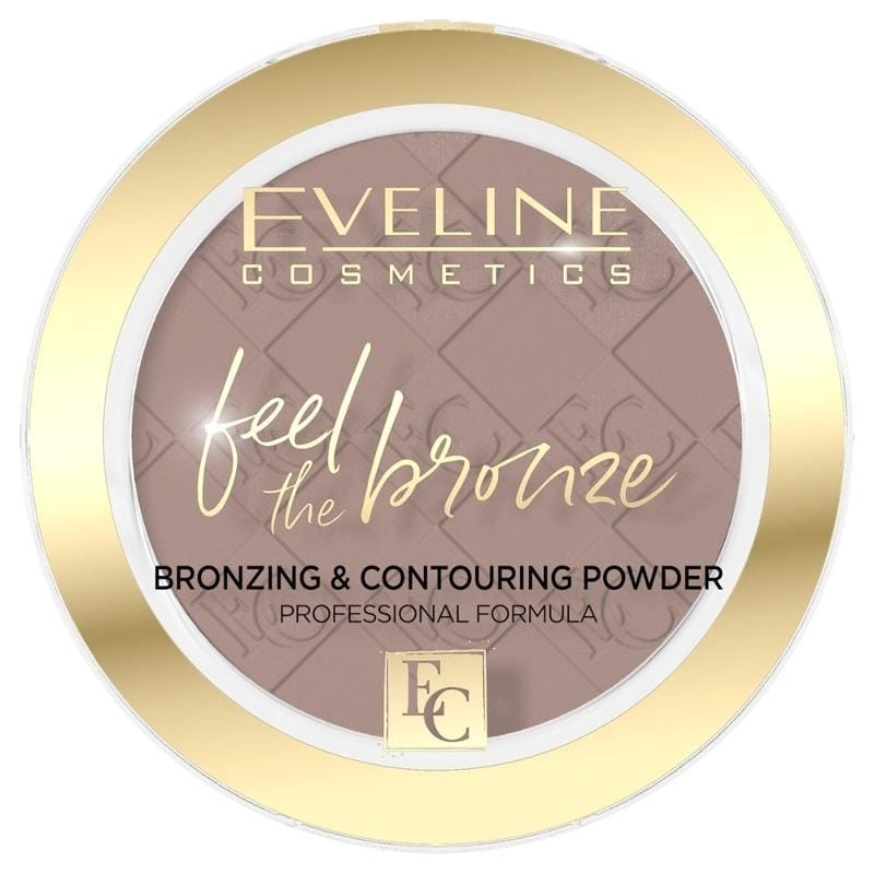 Пудра Eveline Cosmetics feel the bronze, бронзирующе-контурирующая, № 01 milky way, 4 г