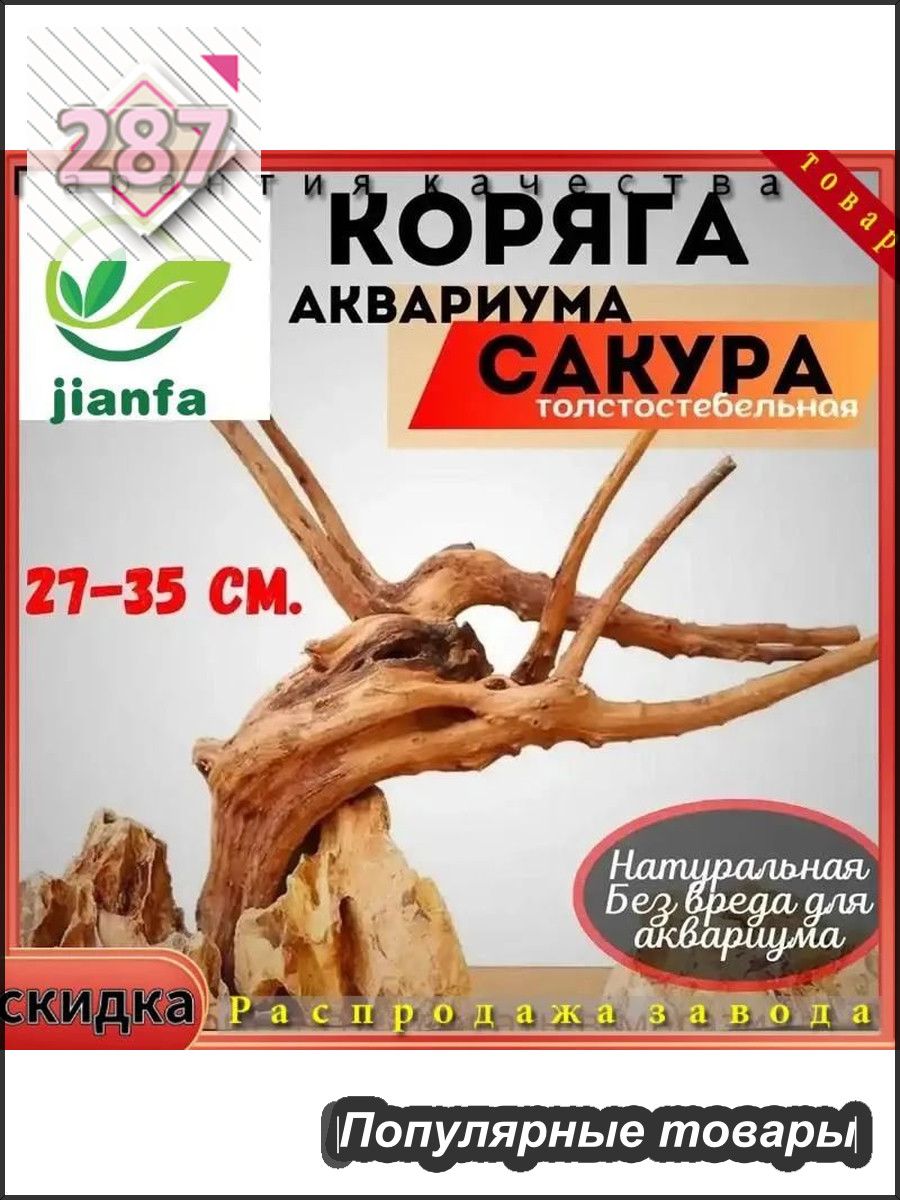 Коряга для аквариума/террариума,