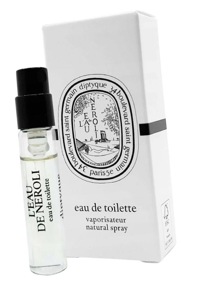 Diptyque L Eau De Neroli миниатюра духов 2 мл для женщин и мужчин - Диптик Нероли туалетная вода
