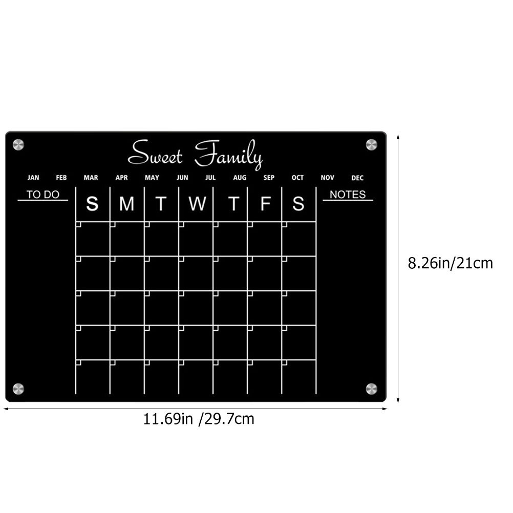 Magnetic Planner Доска Для Заметок Сухойстирочная Доска 1 Шт 29 7X21Cm