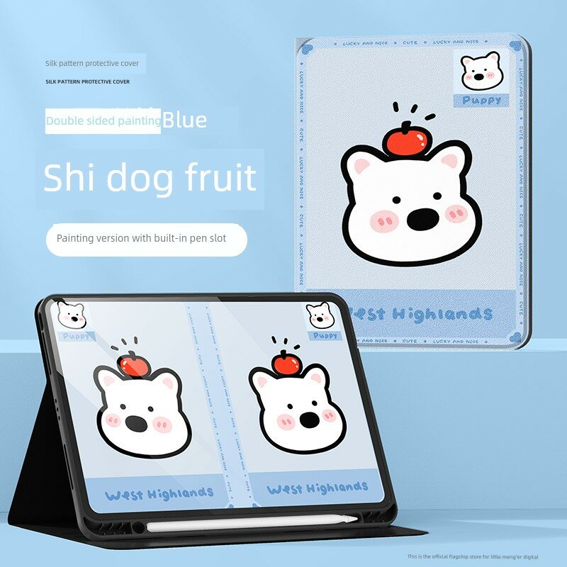 Подходит для защитного чехла для планшета Apple iPad 11, новая модель для девочек, AIR7 West Highland Puppy Mini6,