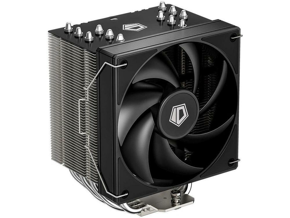 Устройство охлаждения(кулер) ID-Cooling SE-610-XT Basic Soc-AM5/AM4/1200/1700/1851 серебристый/черный 4-pin 29.85dB Al+Cu 250W 900gr Ret