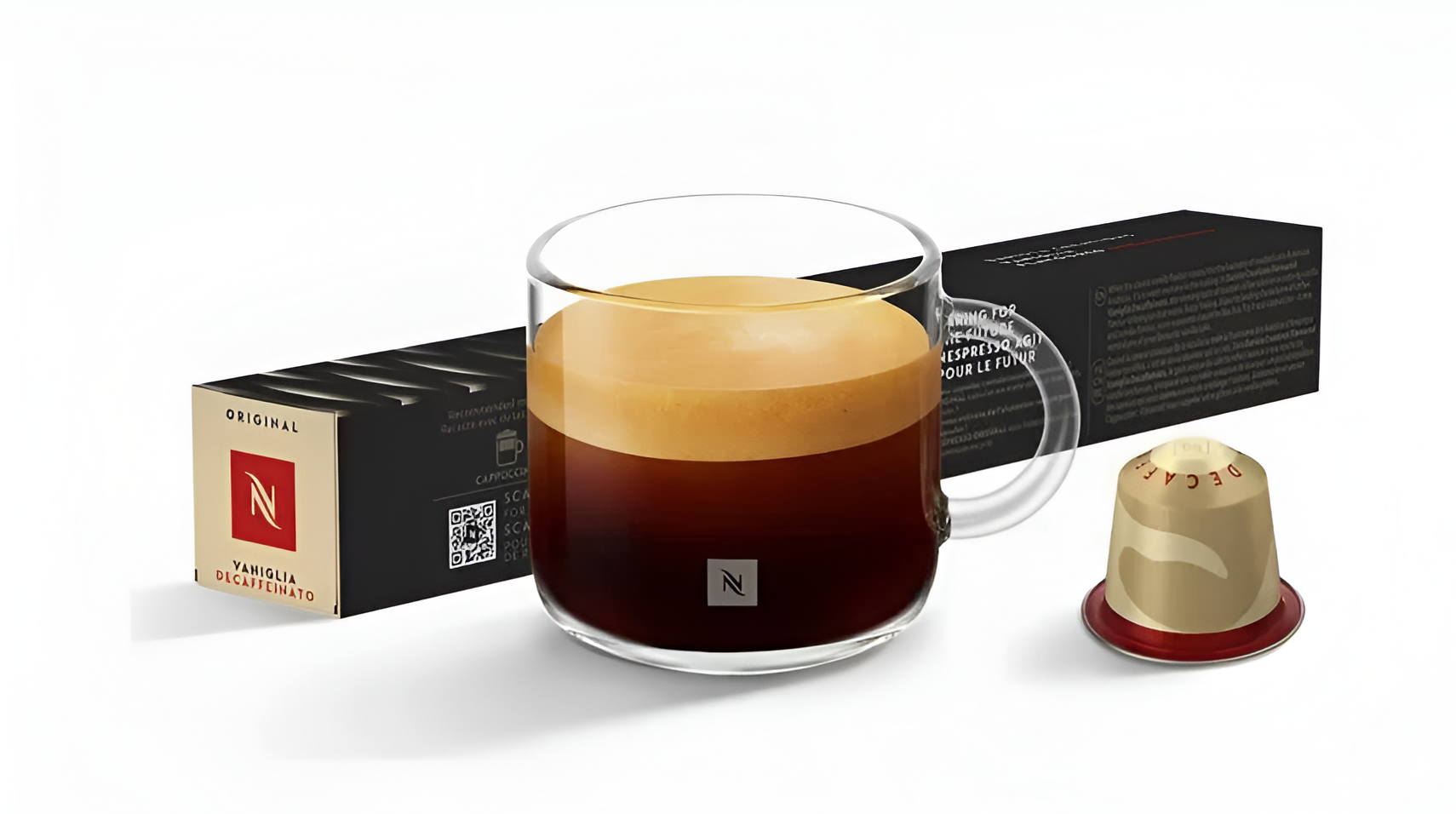 Кофе в капсулах Nespresso Vaniglia Decaffeinato 10 шт капсул