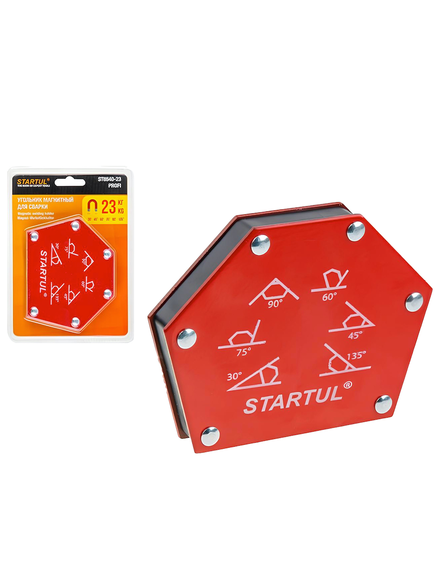 Угольник магнитный для сварки 23 кг STARTUL Profi (ST8540-23)