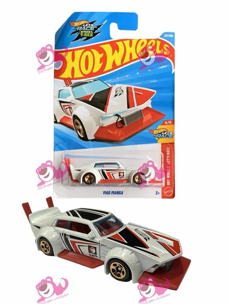 Машинка Mattel Hot Wheels 1:64 Basic Car 2026L C4982 Mad Manga