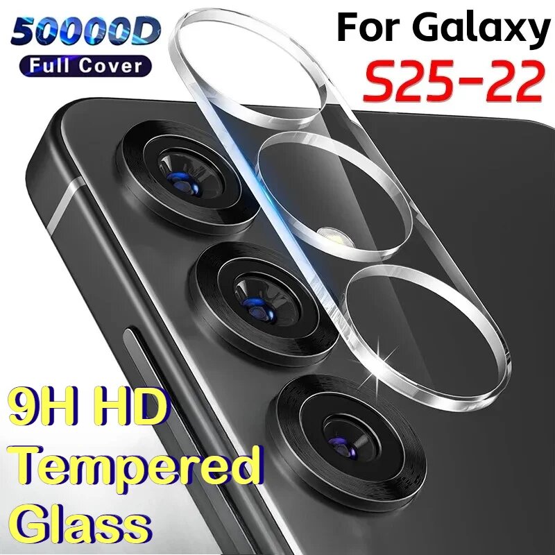 Защитная Пленка Из Закаленного Стекла 9H Для Задней Камеры Samsung Galaxy S26 S25 Edge 1PC, For S25