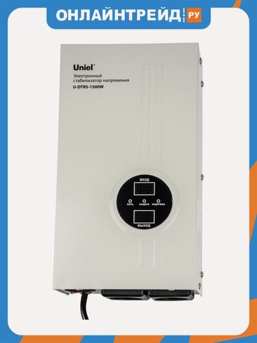 Изображение товара Стабилизатор напряжения ультратонкий Uniel U-DTRS-1500W
