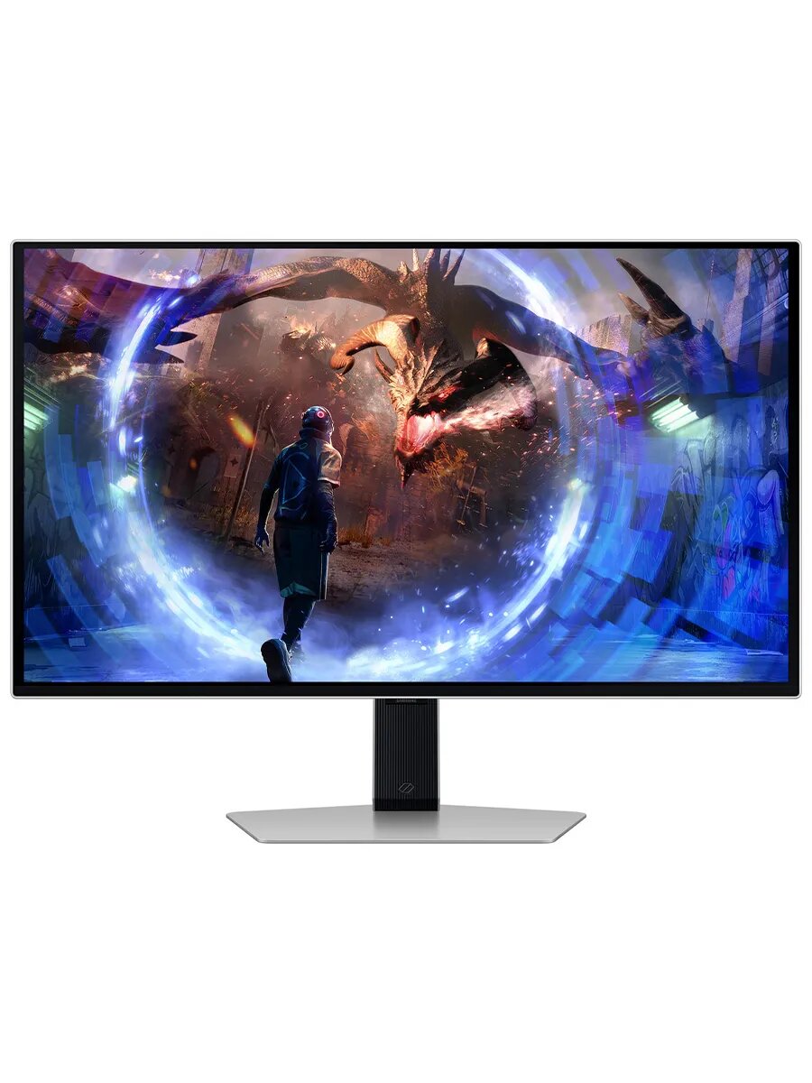 Игровой монитор Samsung Odyssey OLED G6 G60SD LS27DG600SIXCI, 27", серебристый — фото 1