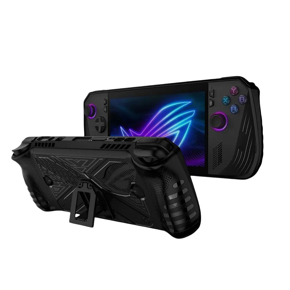 Чехол для игровой консоли ASUS ROG Ally X, черный, с вентиляцией