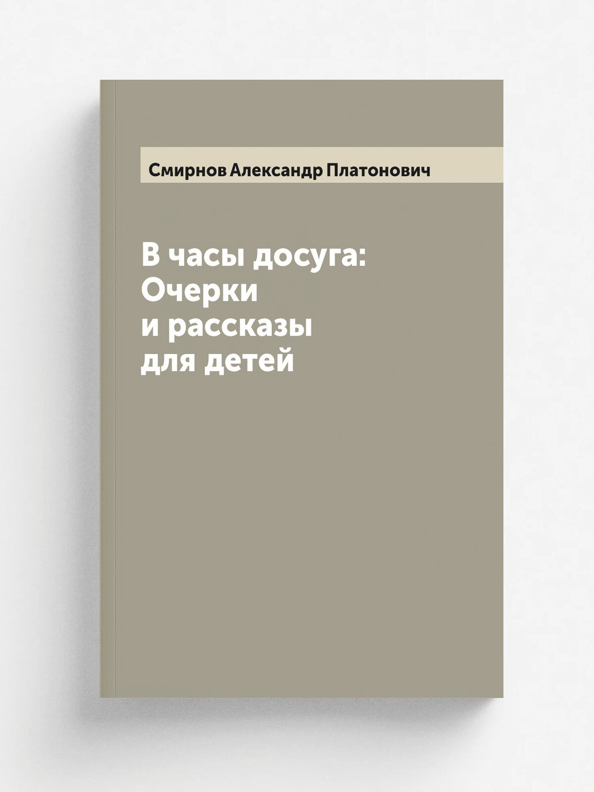 В часы досуга: Очерки и рассказы для детей