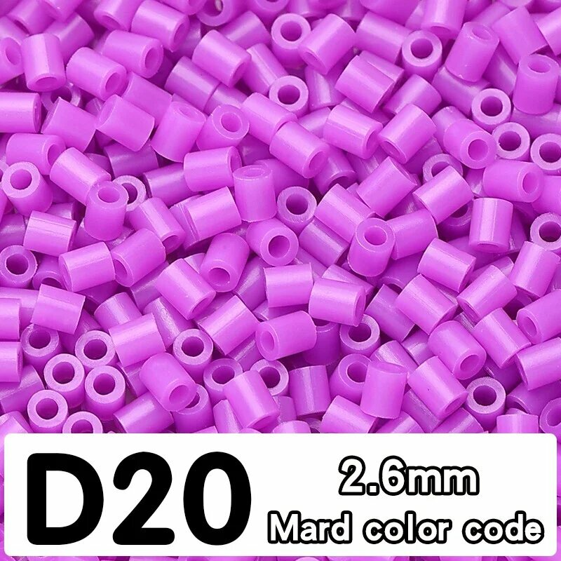 Бусины YAONUAN для термомозаики 3000 шт 2.6 мм Фиолетовый, 3000Pcs-L311