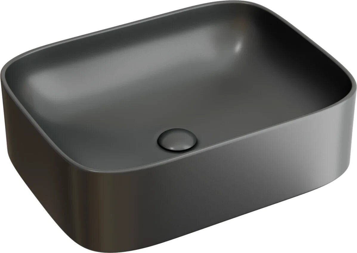 Накладная раковина Ceramicanova Element CN6052MDH темный антрацит матовая