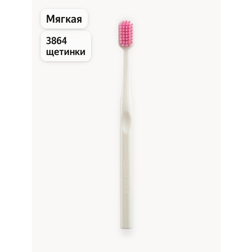 фото Global white зубная щетка мягкая / белая