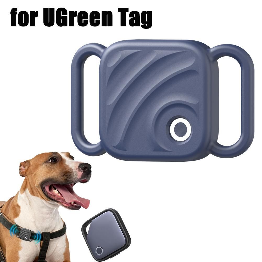 Брелок для UGreen Tag, силиконовый, чёрный, светится в темноте