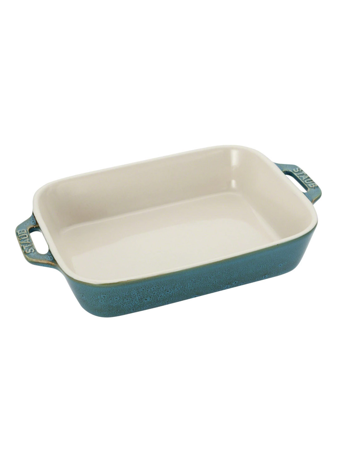 Форма для запекания Staub Ceramic 25,6x16,6см, античный бирюзовый