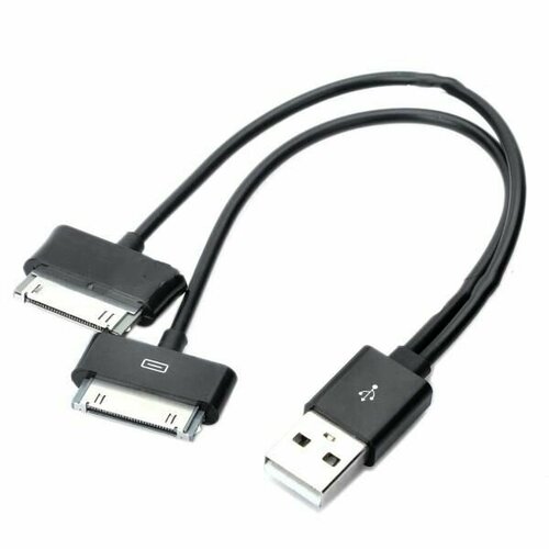 фото Usb кабель для планшетов samsung galaxy tab 2 /3 /10.1 / usb to 2x30pin oem