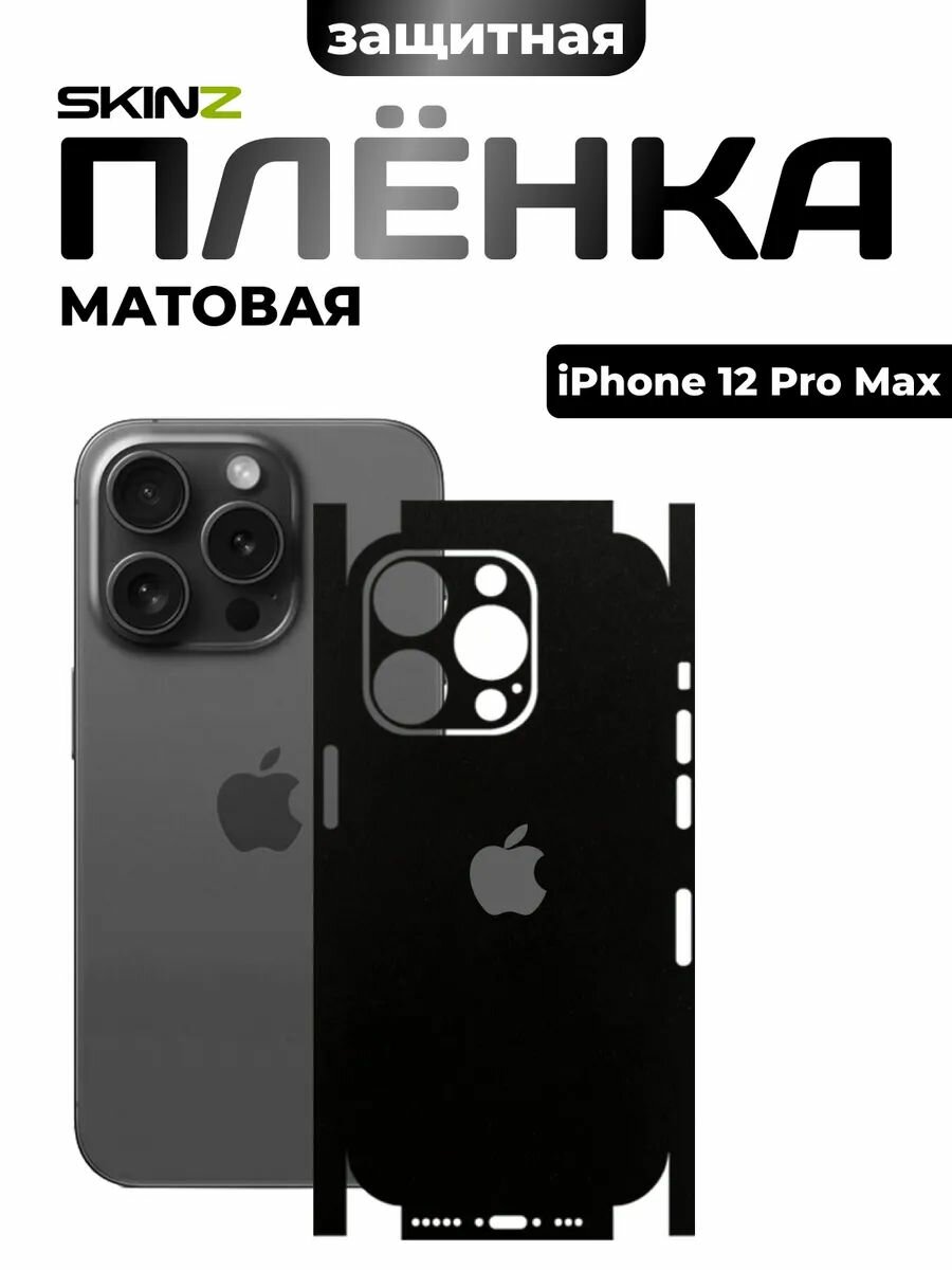Пленка на iPhone 12 Pro Max на заднюю панель