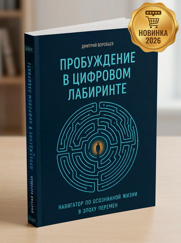 Изображение товара Книга «Пробуждение в Цифровом Лабиринте. Навигатор по Осознанной Жизни в Эпоху Перемен» - Саморазвитие и Самореализация.