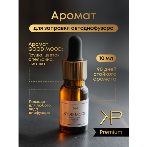 фото Дозаправка ароматизатора kp exclusive good mood, 10мл, для автомобиля