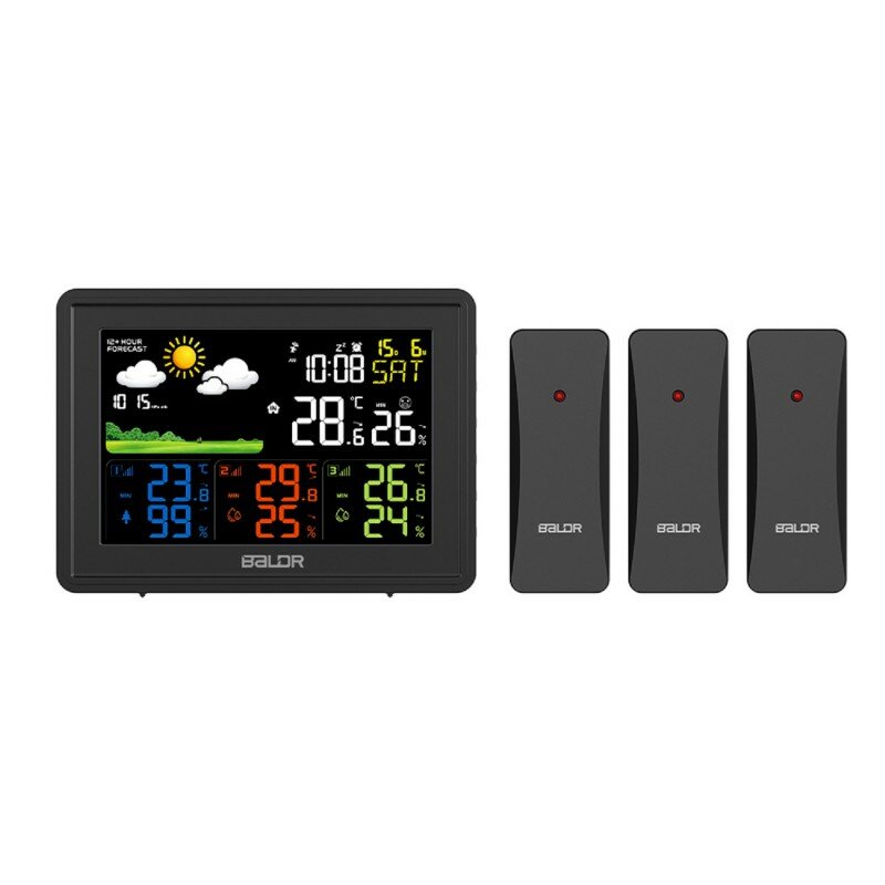 BALDR Беспроводная Метеостанция B0359WST4H4PR-BLACK