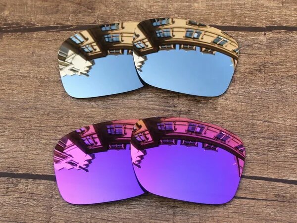 Vonxyz Линзы Chrome и Violet для Oakley Holbrook Asian Fit