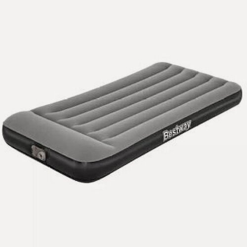 Изображение товара Матрас Bestway 99х188х30см с подголовником, встроенный насос 220В, до 150кг, 67556 BW