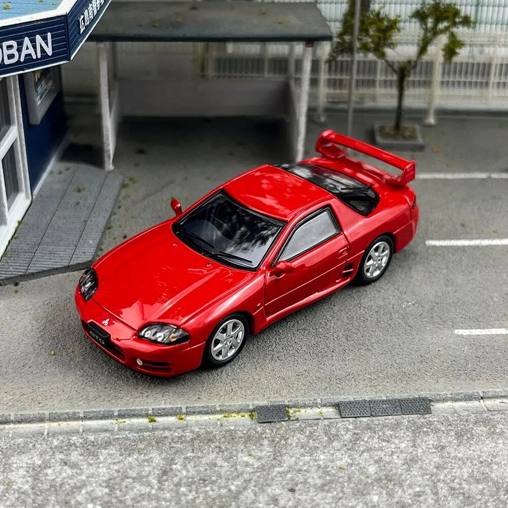 GA 1:64 Mitsubishi 3000GT GTO 1998 GaChi Models Легковая модель автомобиля