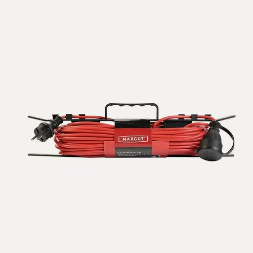 Изображение товара Удлинитель силовой садовый на рамке MaxCut EFS 207-20 ПВС, 20м, IP20