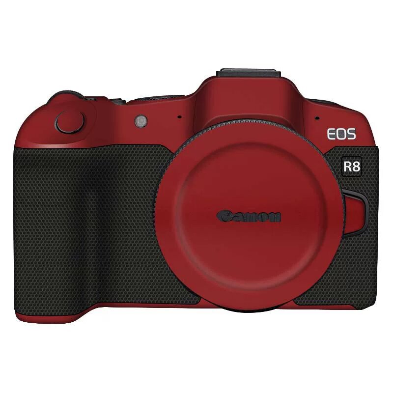 Защитная пленка для Canon EOS R8 с красным рисунком удачи, полная защита корпуса