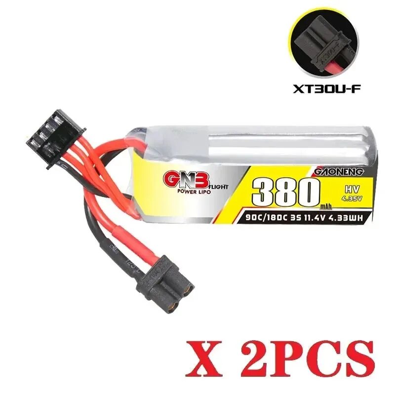 GNB HV 3s 11.4v 380mAh 90c/180c Lipo Аккумулятор