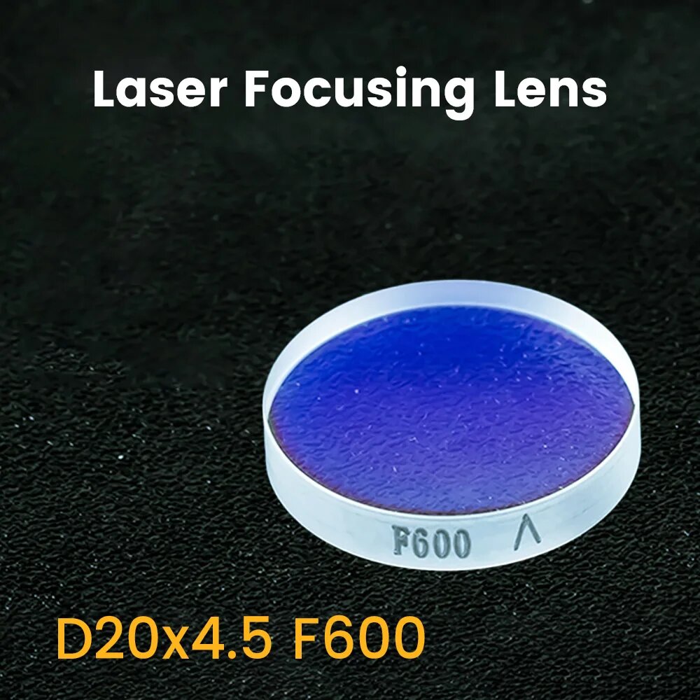 Линза фокусирующая лазерная D20x4.5 F600