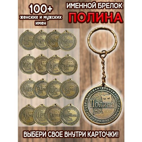Брелок ОптимаБизнес, золотой